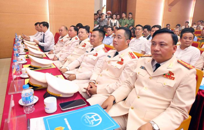 Các đại biểu tham dự buổi lễ. Ảnh: Phạm Kiên - TTXVN