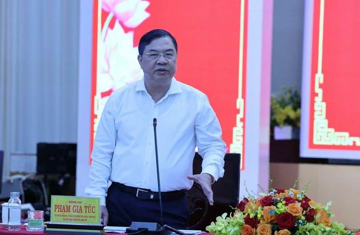 Phó Thủ tướng Thường trực nêu rõ, Tây Ninh cần tập trung phát triển công nghiệp công nghệ cao, thu hút các dự án có chất lượng, không chạy theo số lượng hoặc quy mô vốn đầu tư - Ảnh: VGP/Phương Nguyên