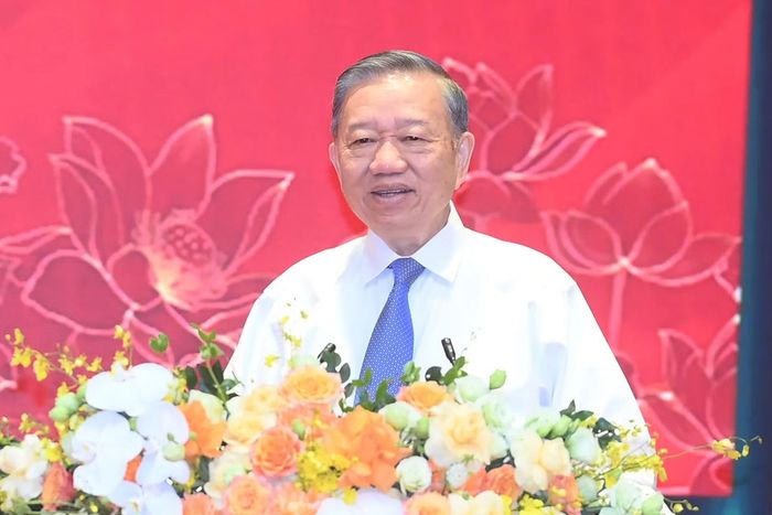 Tổng Bí thư, Chủ tịch nước Tô Lâm phát biểu chỉ đạo tại cuộc làm việc. (Ảnh: ĐĂNG KHOA)