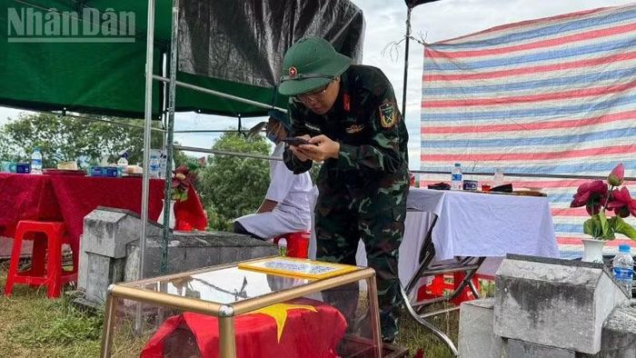 Thông tin từng phần mộ và mẫu hài cốt được số hóa, tạo cơ sở dữ liệu phục vụ đối chiếu, xác minh danh tính trong thời gian tới.