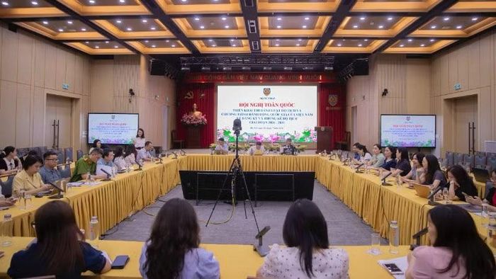 Quang cảnh hội nghị. (Ảnh: TRUNG KIÊN)