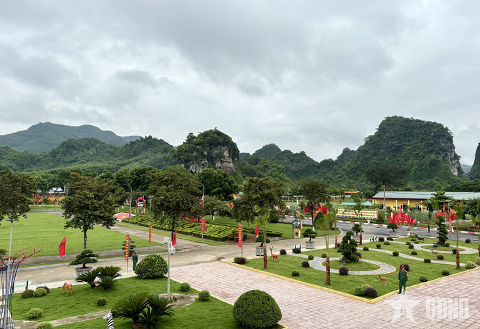 Một góc Trung đoàn 246. 
