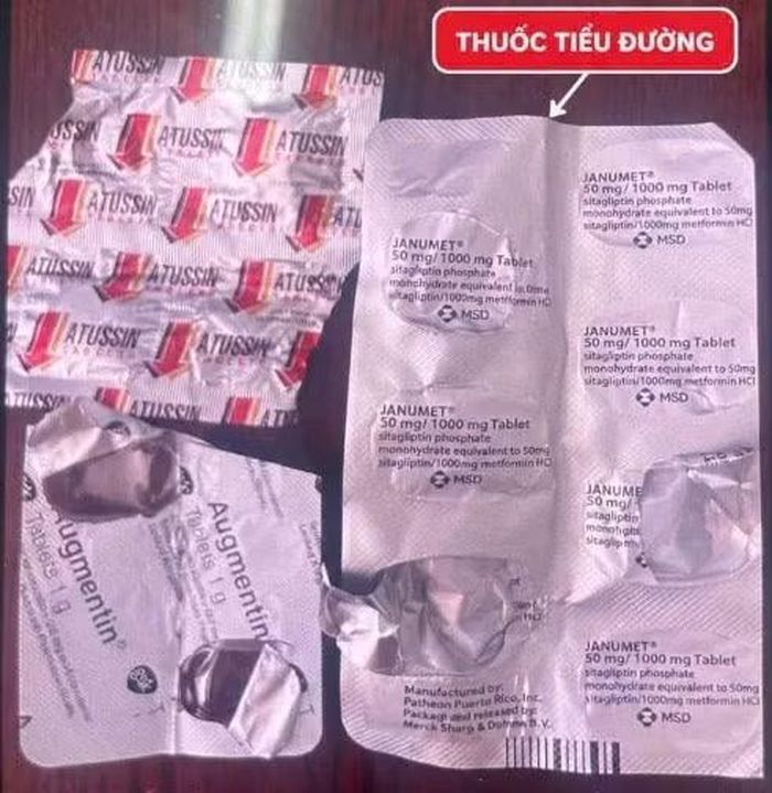 Bệnh nhân uống nhầm cả thuốc tiểu đường để trị ho - Ảnh BVCC