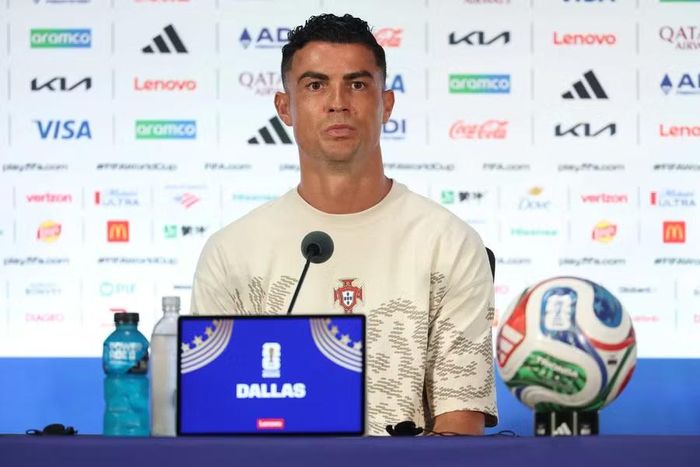 Cristiano Ronaldo đã xác nhận đây sẽ là kỳ World Cup cuối cùng của anh cùng với đội tuyển Bồ Đào Nha. Ảnh: Getty.