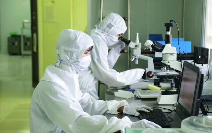 Bên trong phòng Lab của Đại học Quốc gia Hà Nội. Ảnh: VNU.