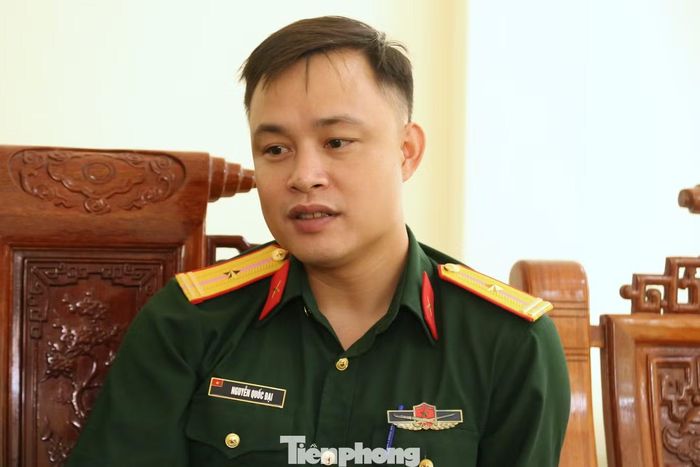 Thiếu tá Nguyễn Quốc Đại chia sẻ về những lần tham gia công tác tìm kiếm hài cốt liệt sĩ tại Lào.