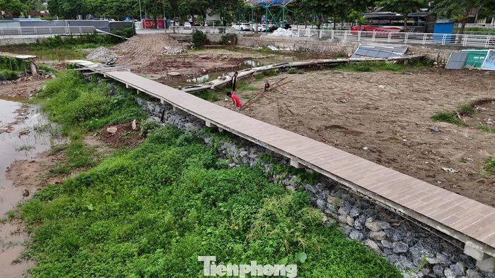 Hồ Sen 1 đang triển khai thi công tích cực