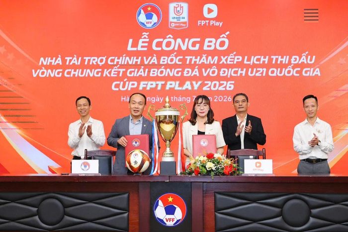 Bốc thăm chia bảng VCK U21 quốc gia 2026.