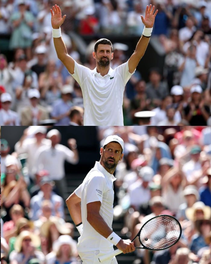 Djokovic vẫn cho thấy bản lĩnh của tay vợt lão luyện - Ảnh: Wimbledon