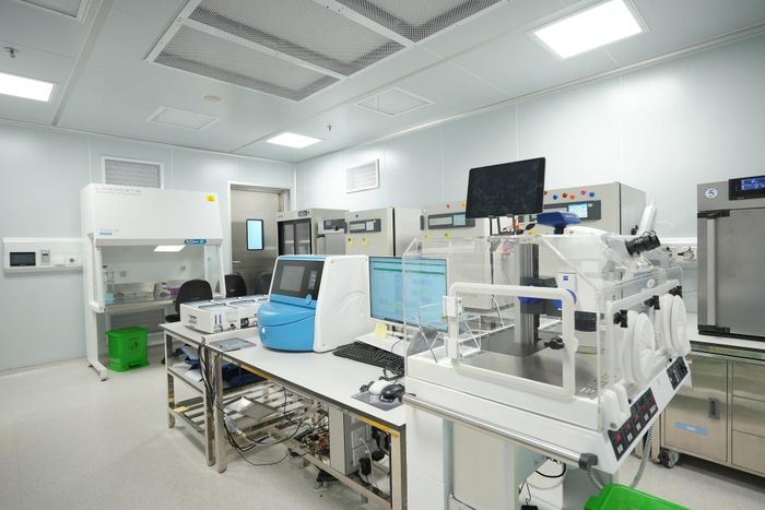 Trung tâm IVF trang bị thiết bị toàn diện, phòng Lab đạt chuẩn ISO6 