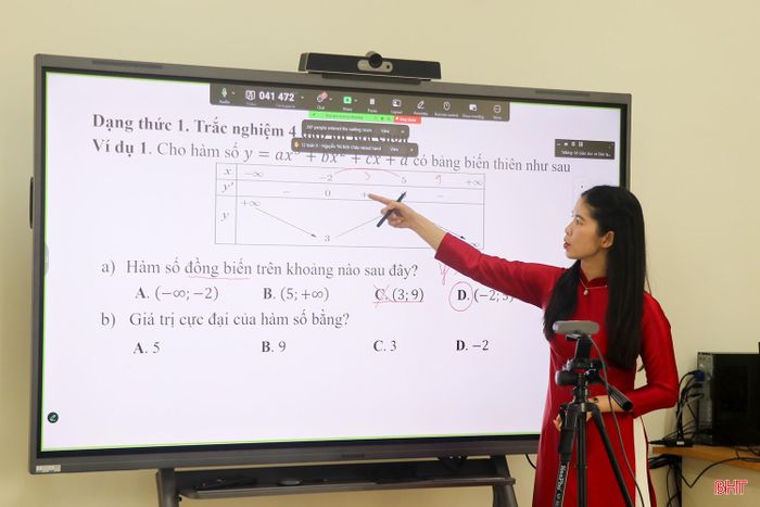 Ngành đã sớm triển khai hệ thống ôn tập trực tuyến do đội ngũ giáo viên cốt cán toàn tỉnh phụ trách.