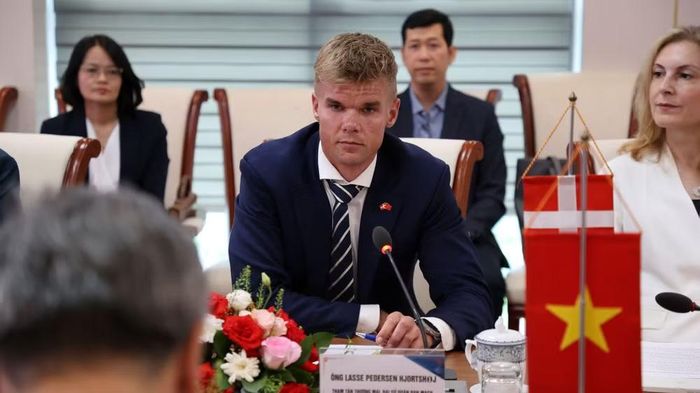 Ông Lasse Pedersen Hjortshøj, Tham tán, Đại sứ quán Đan Mạch tại Việt Nam. (Ảnh: PV/Vietnam+)