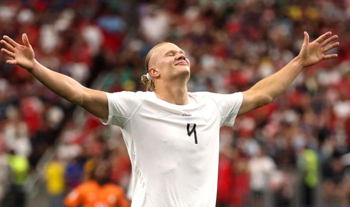 Haaland tỏa sáng ngay trong kỳ World Cup đầu tiên của mình. Ảnh: AFP/TTXVN