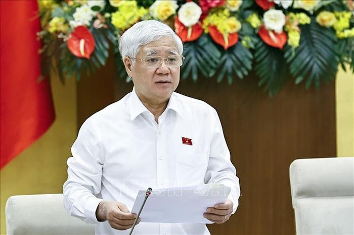Phó Chủ tịch Thường trực Quốc hội Đỗ Văn Chiến phát biểu. Ảnh: Doãn Tấn/TTXVN