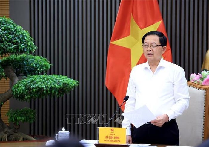 Phó Thủ tướng Hồ Quốc Dũng phát biểu. Ảnh: Tuấn Anh/TTXVN