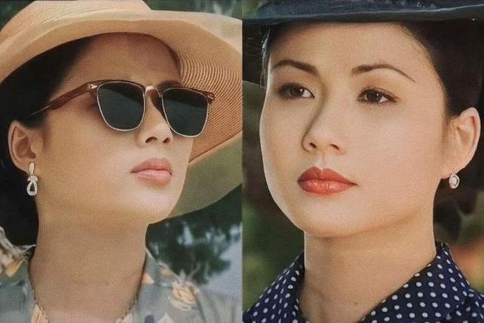Nhân sắc đời thực của nghệ sĩ Yến Chi thời trẻ.