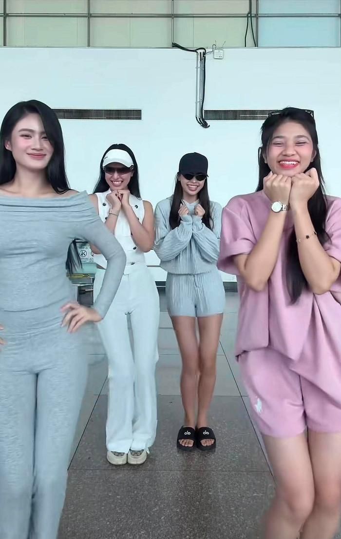 Hoa hậu ý Nhi vui vẻ du lịch Thái Lan cùng "hội chị em".