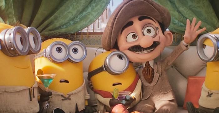 Dù doanh thu mở màn tại Bắc Mỹ thấp hơn các phần trước, Minions &amp; Quái Vật vẫn dẫn đầu phòng vé toàn cầu. Ảnh: Illumination.