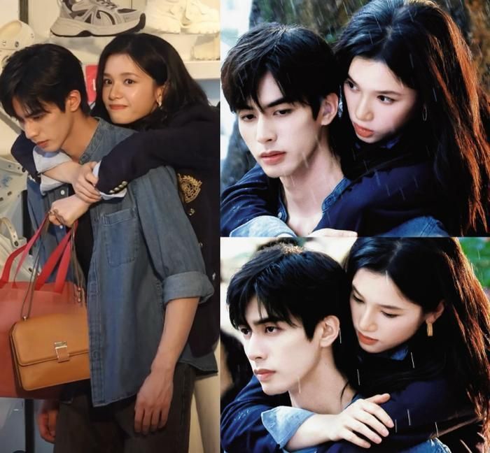 Hình ảnh báo động cho chuyện tình ngọt sâu răng của Trương Tịnh Nghi và Tống Uy Long.