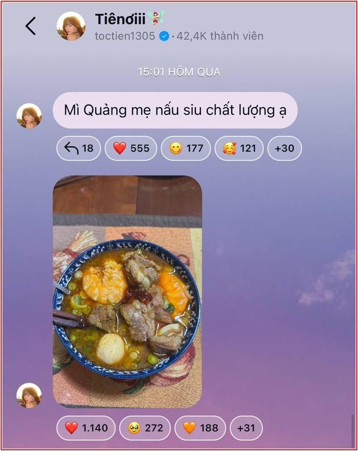 Ảnh: Instagram nhân vật 