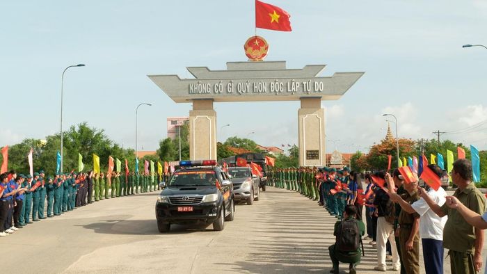 Sáng 6/7, Ban Chỉ đạo 515 tỉnh An Giang tổ chức lễ đón đội K92 hoàn thành nhiệm vụ về nước.