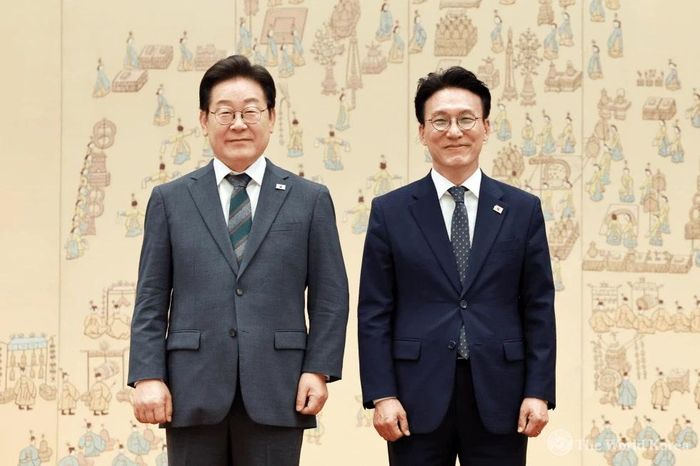 Ông Kim Min-seok là đồng minh chính trị thân cận của Tổng thống Lee Jae Myung. Ảnh: Yonhap.