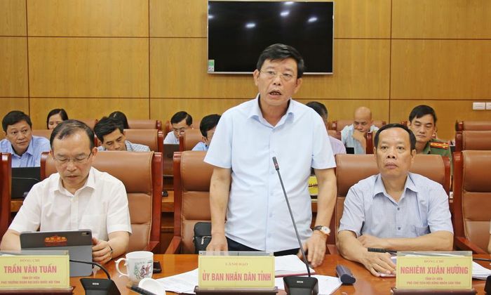  Đồng chí Ngô Tân Phượng giải trình làm rõ một số nội dung. 