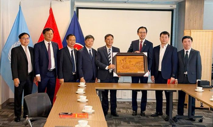 Đoàn công tác tỉnh Bắc Ninh thăm, làm việc với Phái đoàn Việt Nam tại Liên Hợp quốc.