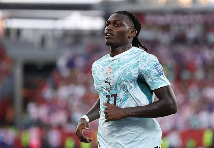 Rafael Leao được Tottenham Hotspur quan tâm. Ảnh: Getty Images