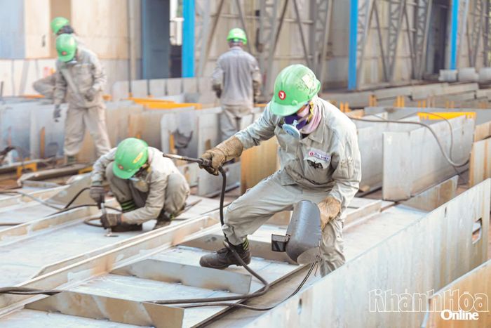 Hoạt động sản xuất tại Công ty TNHH Jeil Vina NT.