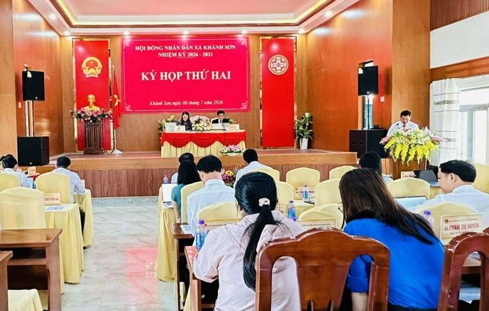 Quang cảnh kỳ họp.