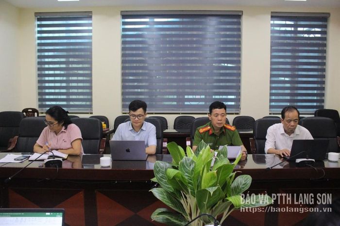 Các đại biểu dự hội nghị tại điểm cầu tỉnh 