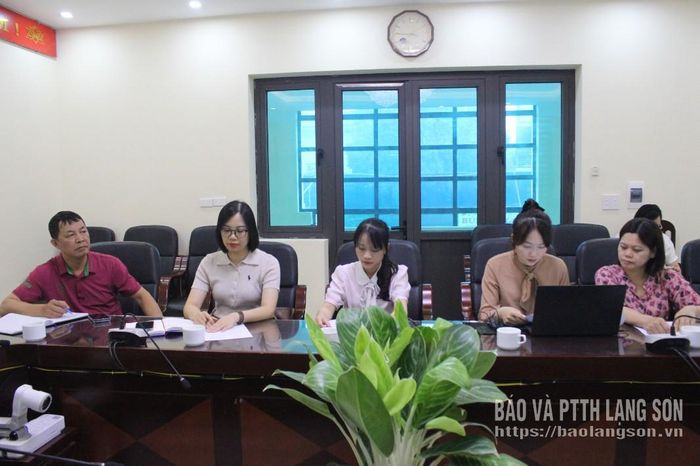 Các đại biểu dự hội nghị tại điểm cầu tỉnh 