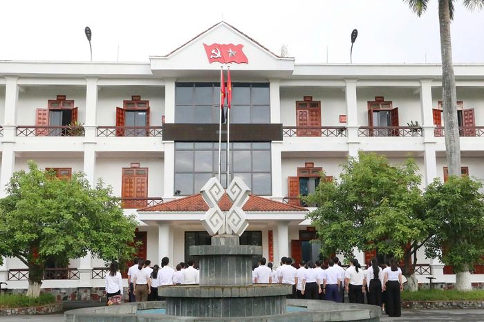 Quang cảnh buổi lễ.