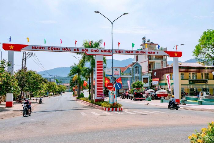 Một góc xã Tánh Linh