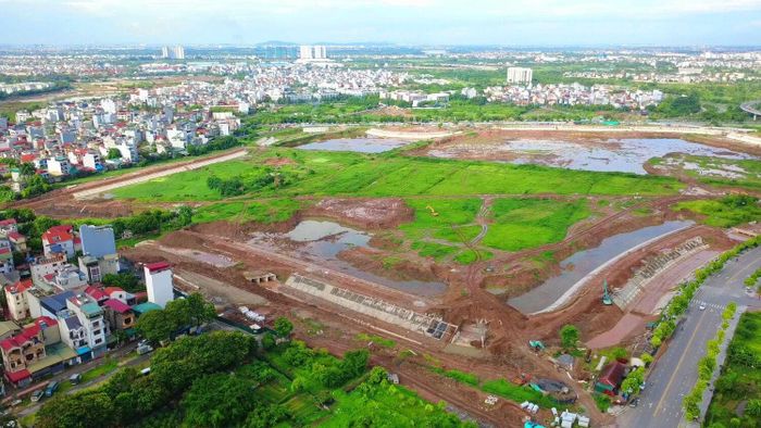 Công trường dự án. Ảnh: Tạp chí Doanh nhân Việt Nam