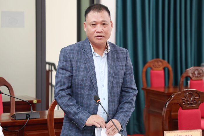 Phó Giám đốc Báo và Phát thanh, Truyền hình Lâm Đồng Bùi Thanh Quang thông tin về một số hoạt động lớn của đơn vị trong thời gian tới