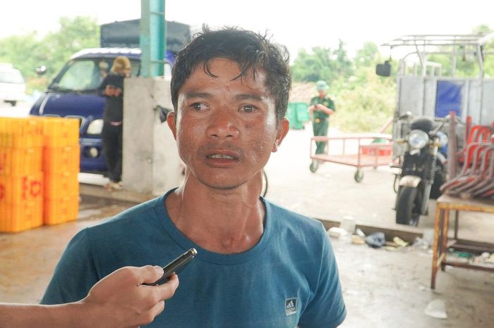 Ngư dân Nguyễn Văn Khánh chưa hết bàng hoàng kể lại vụ việc