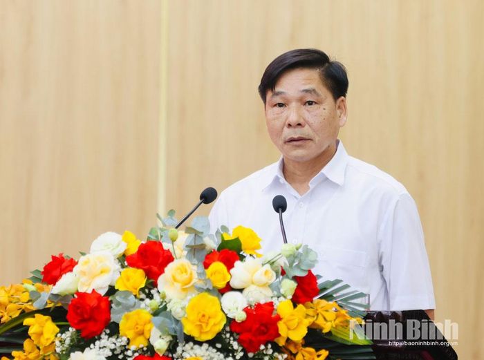 Đồng chí Nguyễn Anh Chức, Ủy viên Ban Thường vụ Tỉnh ủy, Phó Chủ tịch UBND tỉnh quán triệt Kết luận số 09-KL/TW của Bộ Chính trị về hoàn thiện cấu trúc hệ thống pháp luật Việt Nam đáp ứng yêu cầu phát triển đất nước trong kỷ nguyên mới.