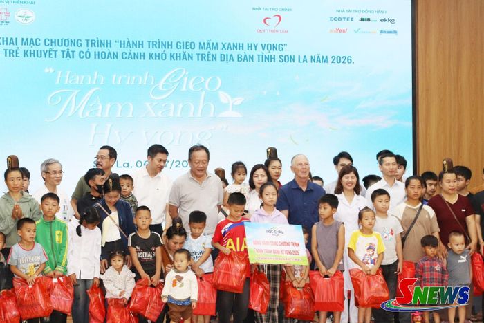 Mộc Châu Milk đồng hành hỗ trợ sữa cho chương trình.