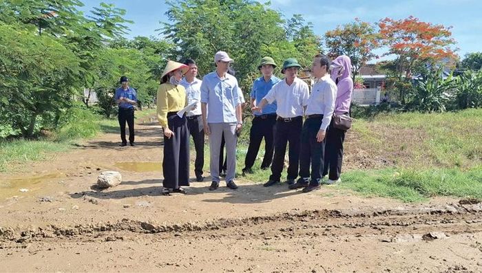 Thường trực HĐND thành phố khảo sát, nắm tình hình giải quyết ý kiến, kiến nghị của cử tri