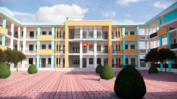 Các công trình đầu tư cho giáo dục được địa phương đặc biệt quan tâm (Trường tiểu học Hòa Sơn do Ban QLDAĐTXD xã Hữu Lũng thực hiện)