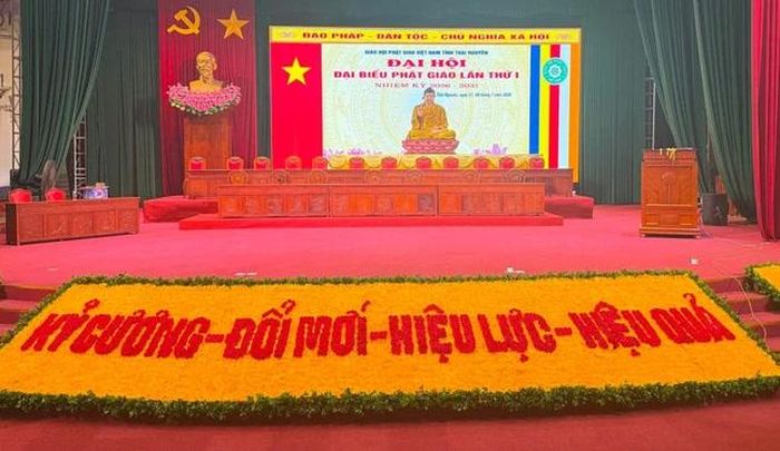 Tất cả đã sẵn sàng cho Đại hội đại biểu Phật giáo tỉnh Thái Nguyên lần thứ I, nhiệm kỳ 2026-2031 diễn ra tại Trung tâm Văn hóa Nghệ thuật tỉnh vào ngày 7 và 8-7-2026