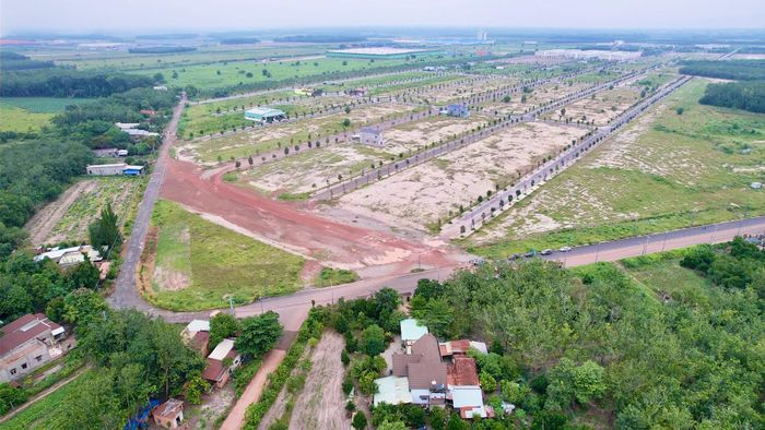 Toàn bộ diện mạo khu tái định cư tại phường Chơn Thành, TP Đồng Nai.