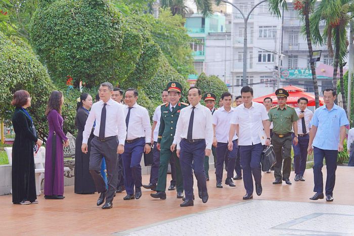 Thủ tướng Lê Minh Hưng dự lễ triển khai tìm kiếm, quy tập hài cốt liệt sĩ ở công viên Lê Thị Riêng