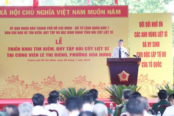 Thủ tướng Chính phủ Lê Minh Hưng phát biểu tại buổi lễ