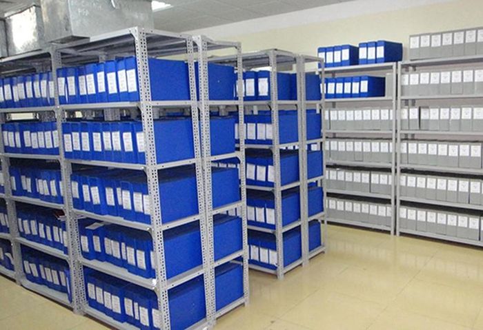 Các tài liệu được chỉnh lý của các cơ quan, tổ chức sau sắp xếp tổ chức bộ máy của hệ thống chính trị trên địa bàn TP. Hồ Chí Minh phần lớn là bản giấy, được lưu trữ trên các giá tài liệu. Ảnh minh họa