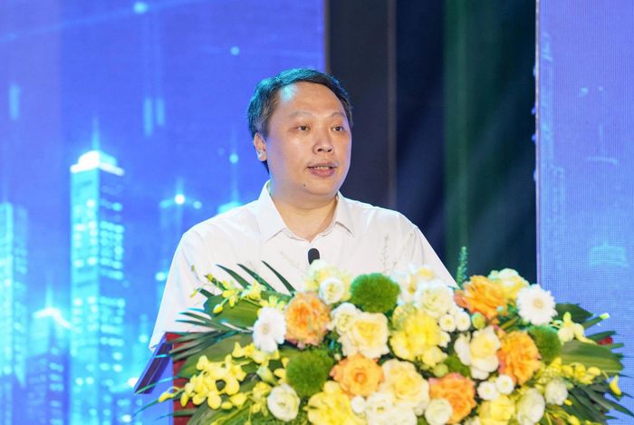 Thứ trưởng Bộ Văn hóa, Thể thao và Du lịch Nguyễn Huy Dũng, phát biểu tại Lễ công bố. Ảnh: Đồng Văn Thưởng.