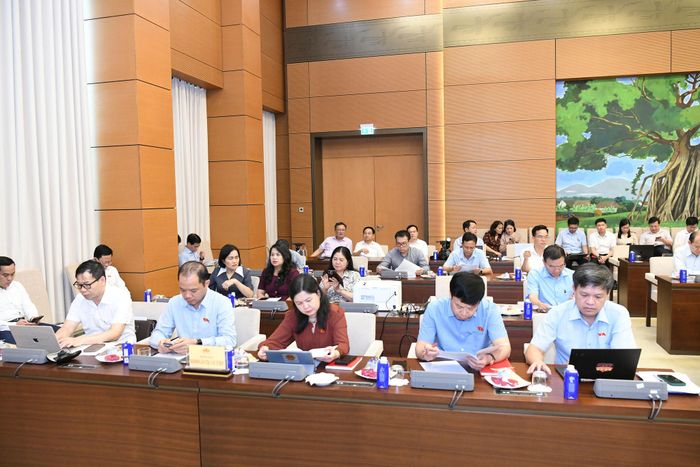 Các đại biểu tham dự cuộc làm việc