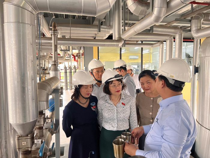 Đoàn công tác khảo sát nhà máy Dầu thực vật Dabaco